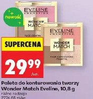 Paleta do konturowania twarzy Wonder Match Eveline