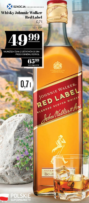 Whisky Johnnie Walker Red Label