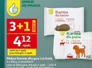 Mokra karma dla psów z wołowiną