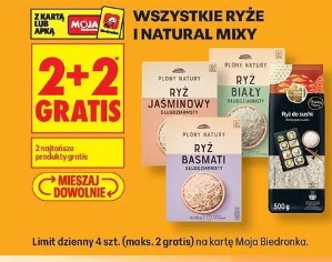 Wszystkie ryże i natural mixy Plant Nature