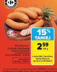 Parówkowa Z NASZEJ WĘDZARNI