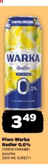 Piwo Warka Radler 0,0%