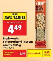 Zapiekanka z pieczarkami i serem Yeemy