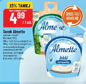 Serek Almette lekki naturalny