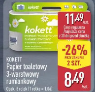 Kokett Papier toaletowy 3-warstwowy rumiankowy