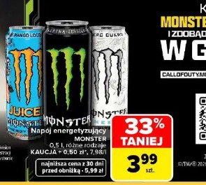 Monster napój energetyzujący