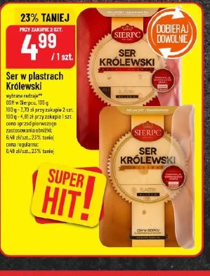 Ser w plastrach Królewski OSM w Sierpcu