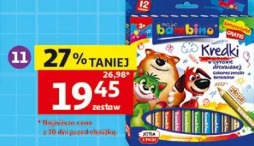 Moje Bambino kredki ołówkowe + temperówka