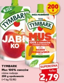Tymbark mus 100% owoców