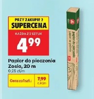 Papier do pieczenia Zosia