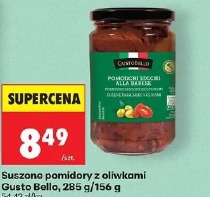 Suszone pomidory z oliwkami Gusto Bello, 285 g/156 g