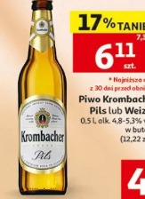 Piwo Krombacher Pils lub Weizen