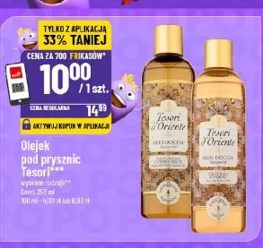 Olejek pod prysznic Tesori d'Oriente