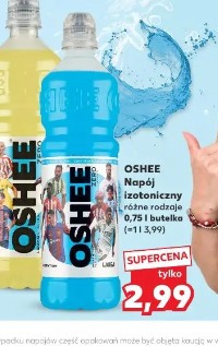 Oshee napój izotoniczny różne rodzaje