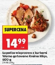 Łopatka wieprzowa z kurkami Wolno gotowane Kraina Mięs
