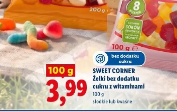Sweet Corner Żelki bez dodatku cukru z witaminami