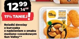 Roladki devolay z kurczaka z nadzieniem o smaku maślano-czosnkowym Sun Valley