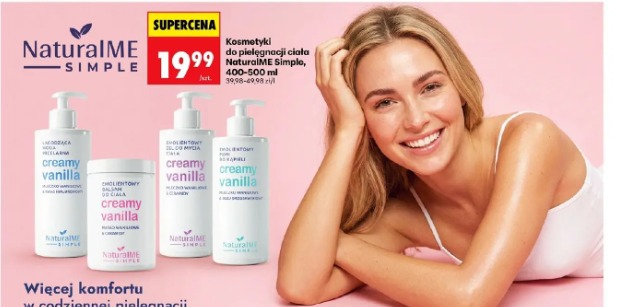 Kosmetyki do pielęgnacji ciała NaturalME Simple
