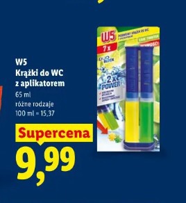 W5 Krążki do WC z aplikatorem