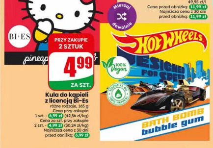 Kula do kąpieli z licencją Bi-Es