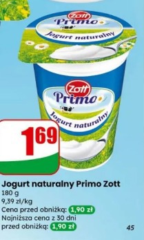Jogurt naturalny Primo Zott