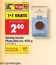 Siemie lniane Plony Natury