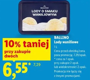 Ballino Lody waniliowe
