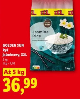 Golden Sun Ryż jaśminowy, XXL