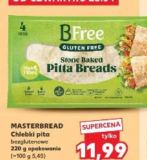 Masterbread Chlebki pita bezglutenowe