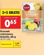 Kwasek cytrynowy Bakello