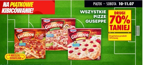 Wszystkie pizze Giuseppe