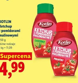 Kotlin Ketchup z pomidorami malinowymi