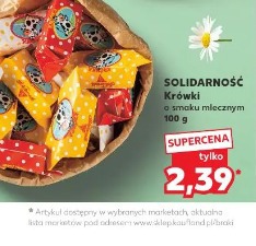 Solidarność Krówki o smaku mlecznym