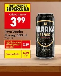 Warka Strong piwo