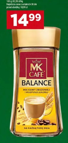 Kawa zbożowa i rozpuszczalna MK Café Balance