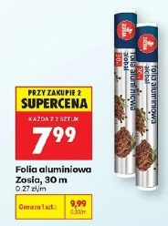 Folia aluminiowa Zosia