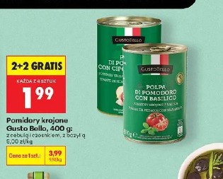 Pomidory krojone Gusto Bello