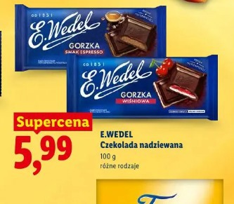 E.Wedel Czekolada nadziewana