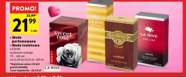 La Rive woda perfumowana, woda toaletowa