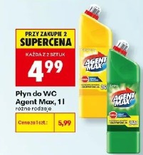 Płyn do WC Agent Max