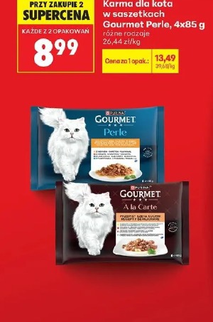 Karma dla kota w saszetkach Gourmet Perle