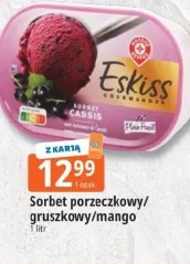 Sorbet porzeczkowy/gruszkowy/mango Eskiss