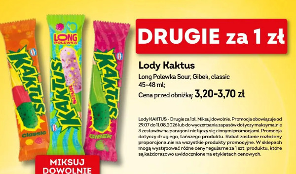 Lody Kaktus
