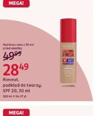 Rimmel, podkład do twarzy, SPF 20
