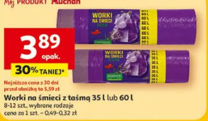 Worki na śmieci z taśmą Jan Niezbędny