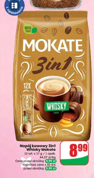 Mokate 3in1 whisky napój kawowy
