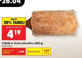 Chleb w stylu włoskim