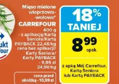 Mięso mielone wieprzowo-wołowe CARREFOUR