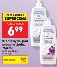 Kremowy żel pod prysznic Linda
