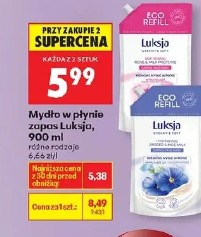 Mydło w płynie zapas Luksja
